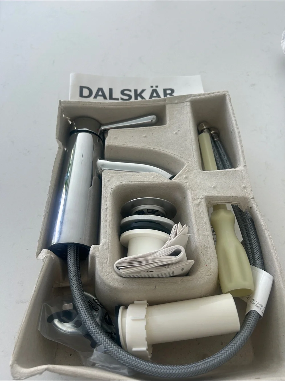 IKEA DALSKÄR Chrome Plated Bath Faucet